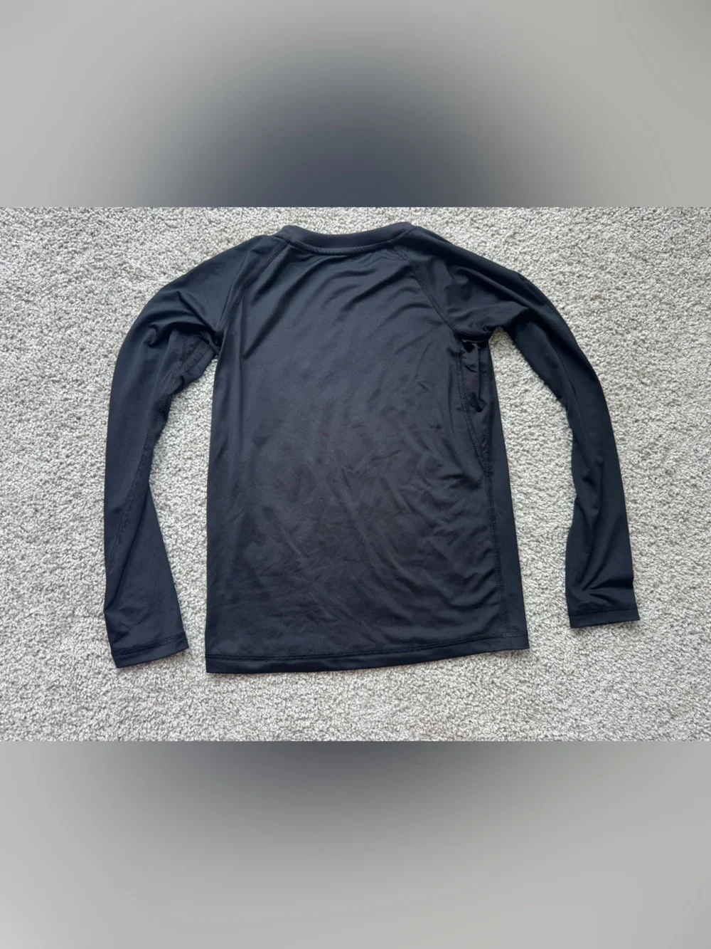 boys All in Motion black long sleeve shirt - M (8)